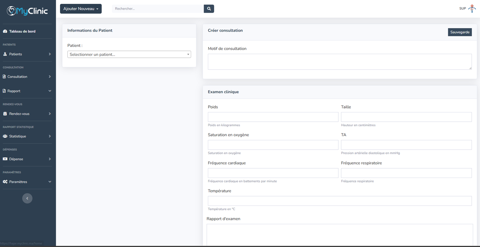 Image de création des patients
